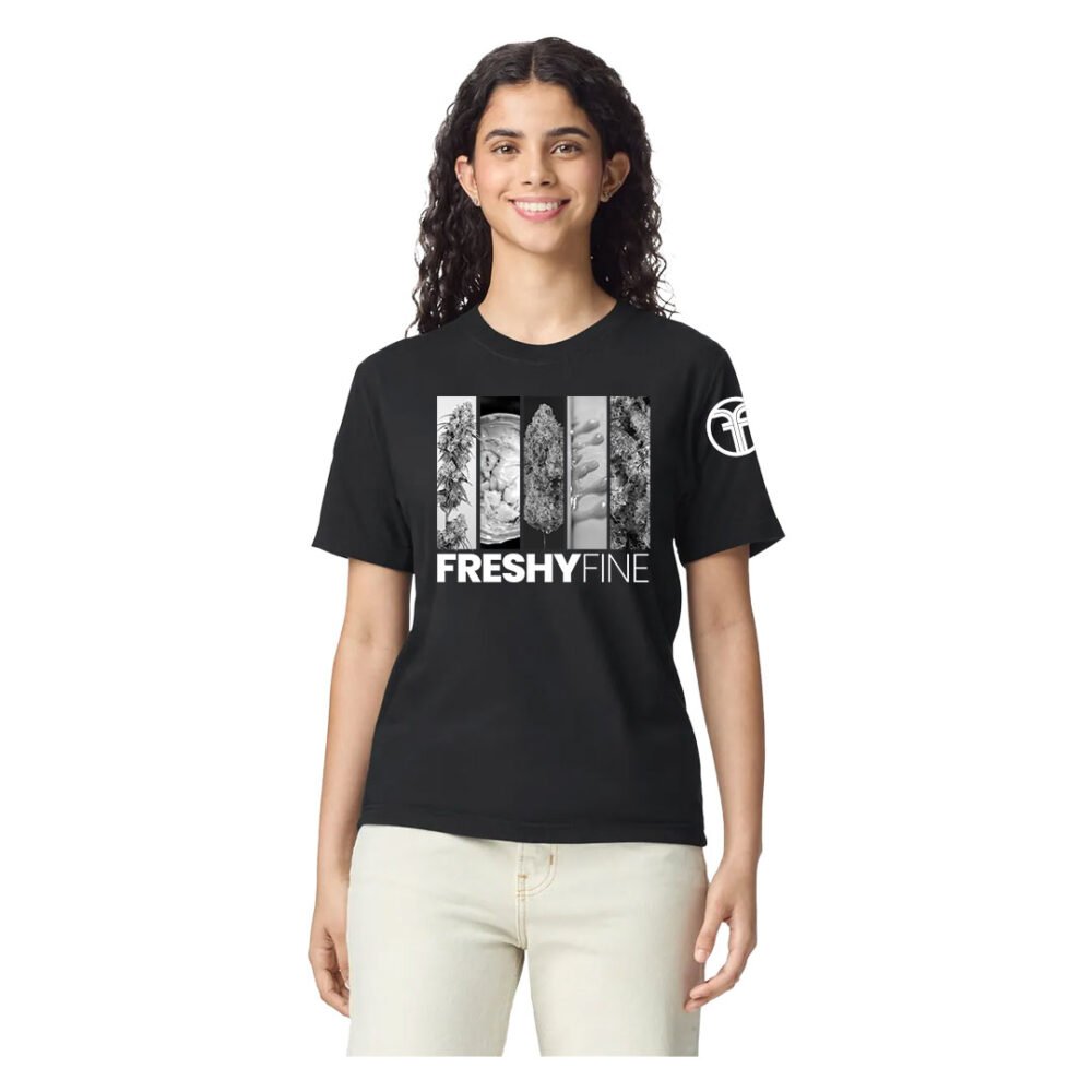 Freshy Fine -Best Buds T-Shirt - Black