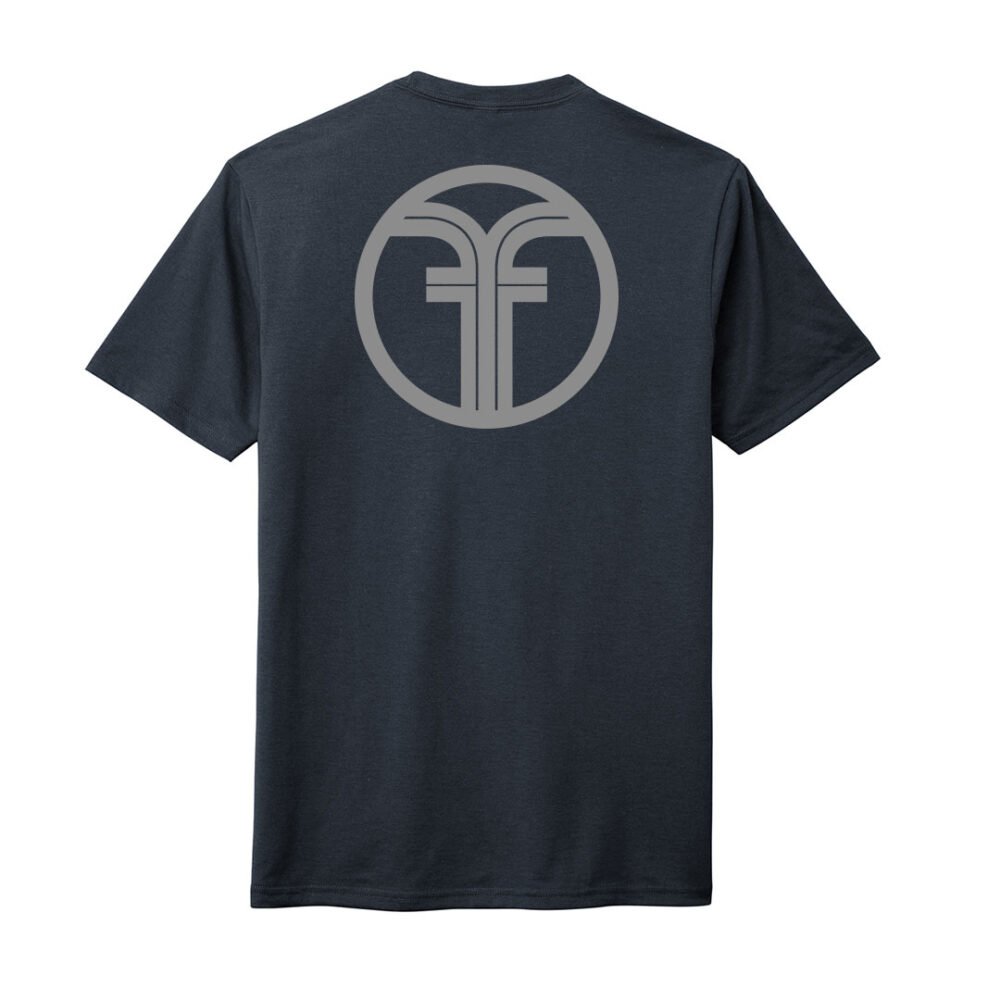 Freshy Fine Logo T-Shirt - Navy